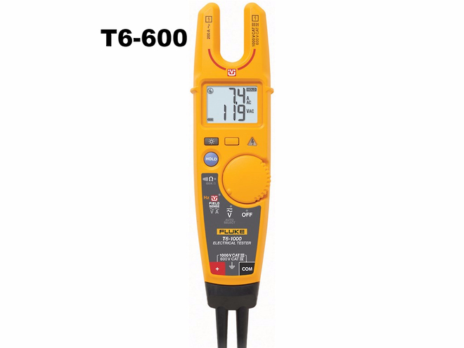 Fluke-T6-1000 & T6-600 Voltage & Continuity Testers image 0